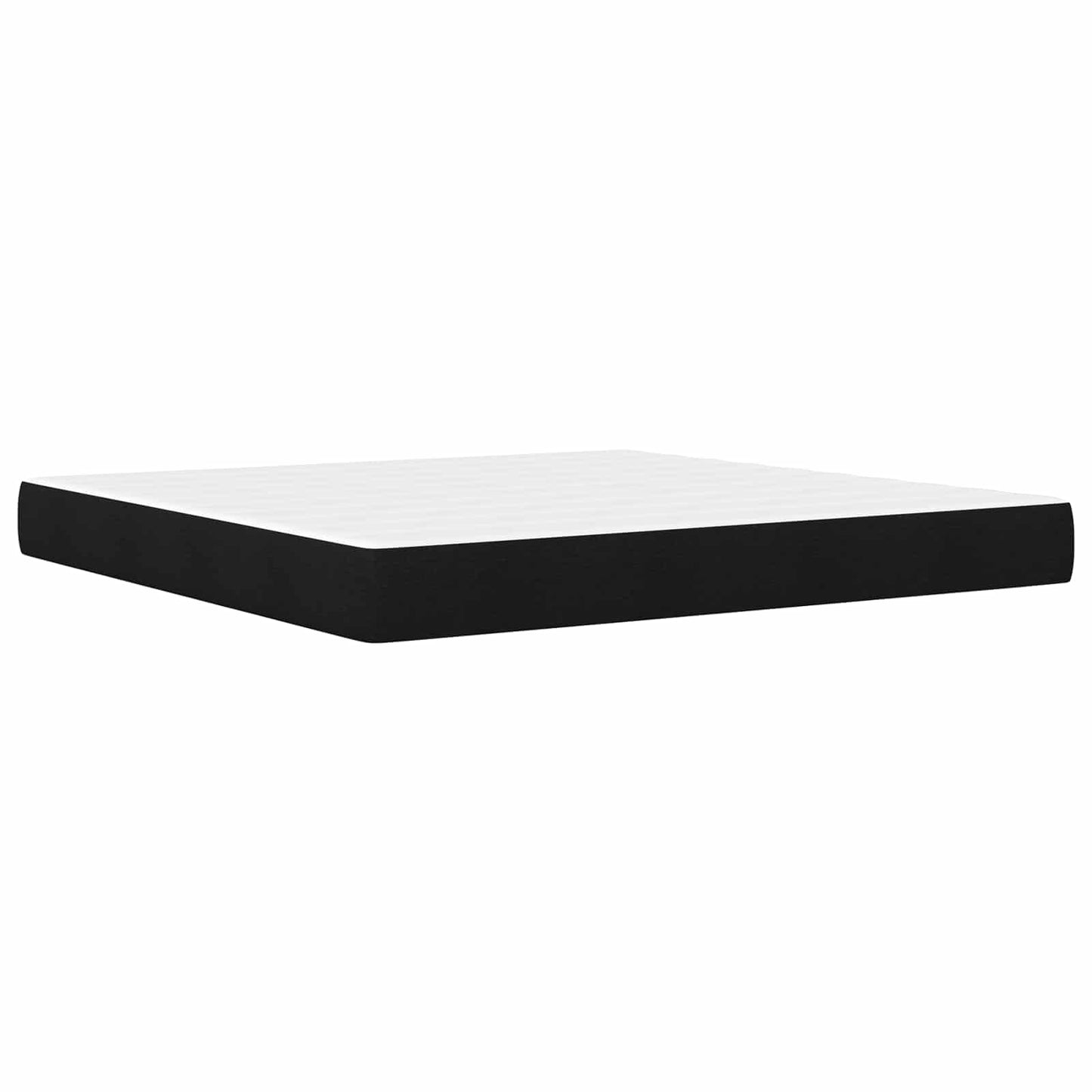 Struttura del letto Nero 200 x 200 cm Poliestere
