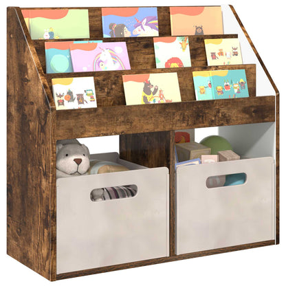 Libreria per Bambini Rovere fumÃ© 72,5 x 29,5 x 69 cm
