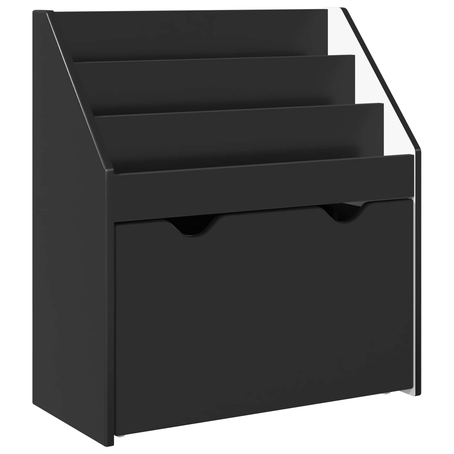 Libreria per Bambini Nero 60 x 29,5 x 69 cm Legno multistrato