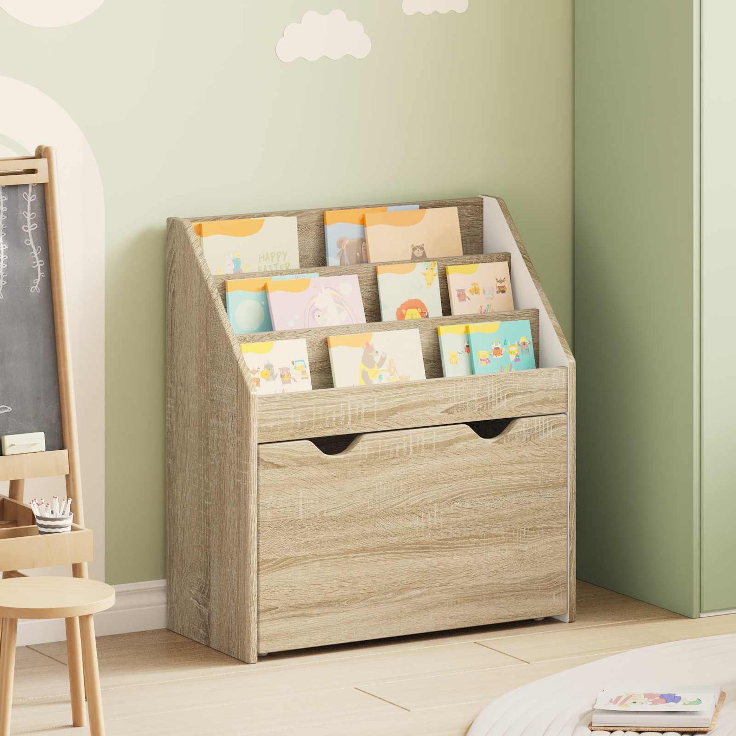 Libreria per Bambini Rovere Sonoma 60 x 29,5 x 69 cm