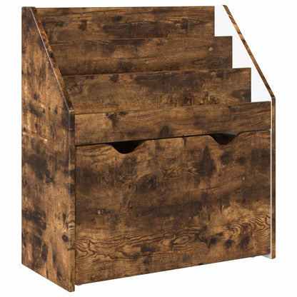 Libreria per Bambini con cassetto Rovere fumÃ© 60 x 29,5 x 69 cm