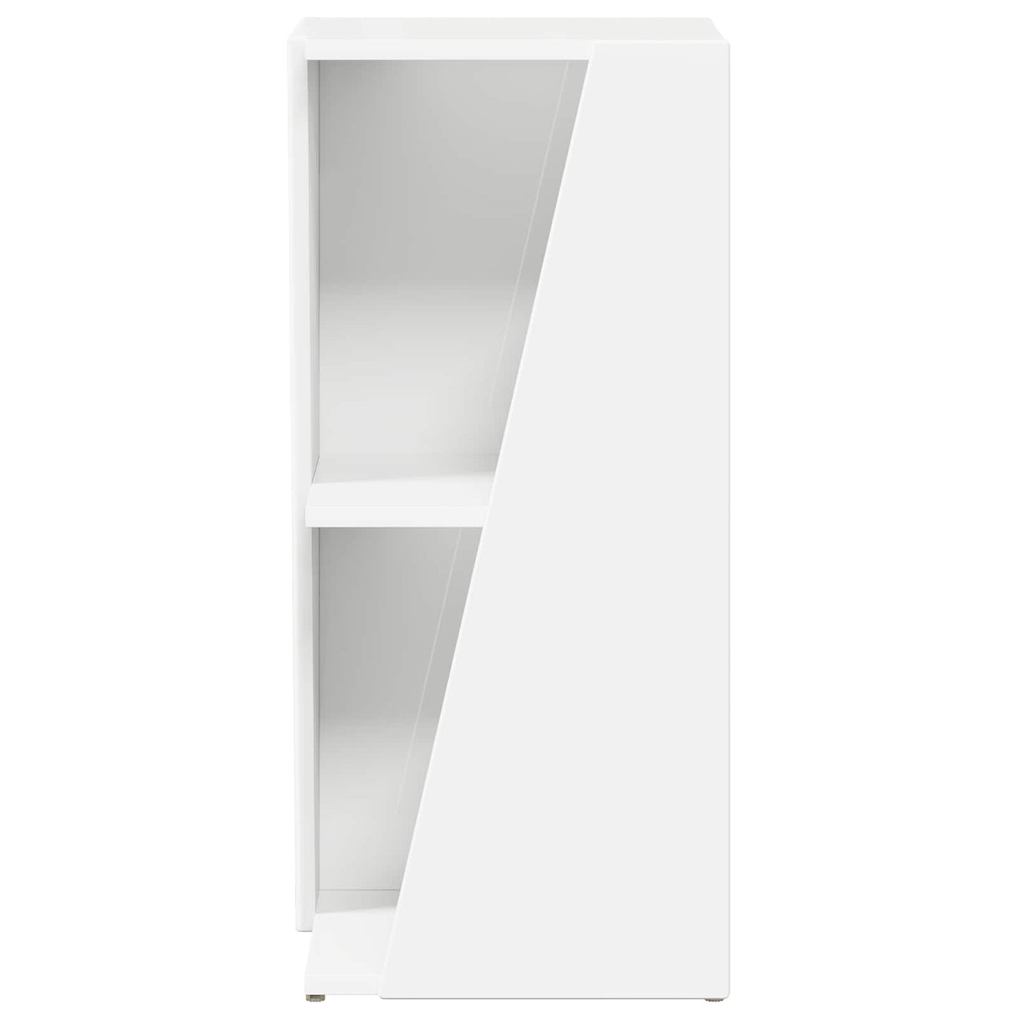 Mensola laterale Bianco 33 x 32 x 70,5 cm Legno multistrato