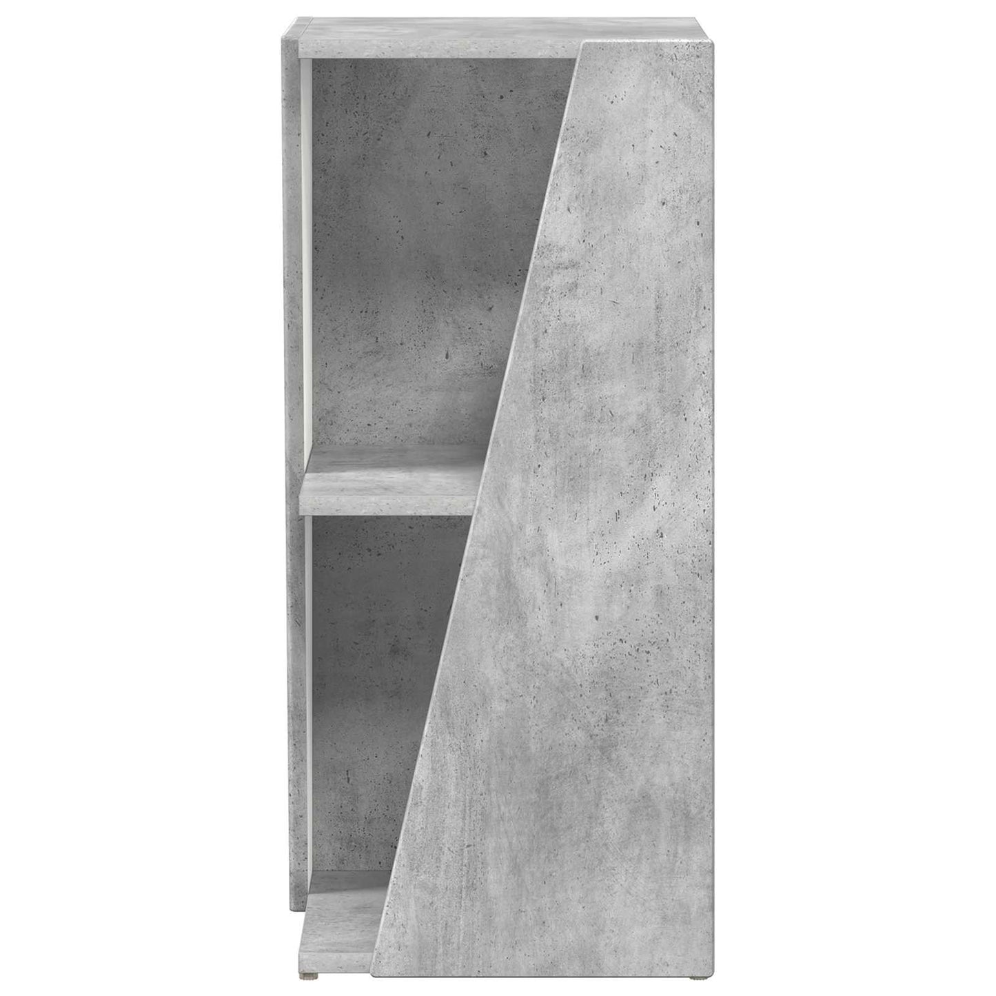 Mensola laterale Grigio cemento 33 x 32 x 70,5 cm