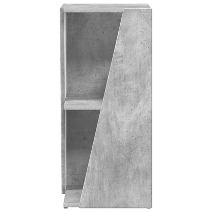Mensola laterale Grigio cemento 33 x 32 x 70,5 cm