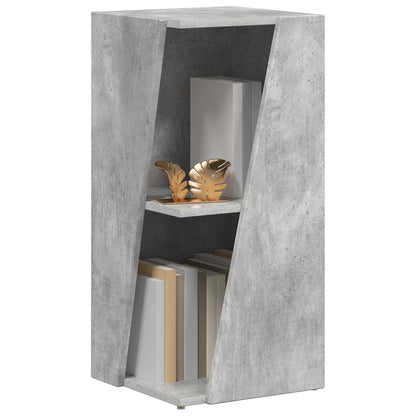 Mensola laterale Grigio cemento 33 x 32 x 70,5 cm