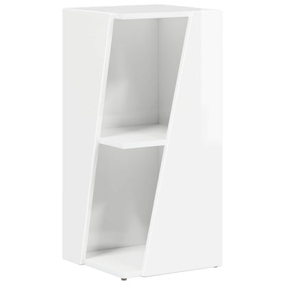 Mensola laterale Bianco Lucido 33 x 32 x 70,5 cm
