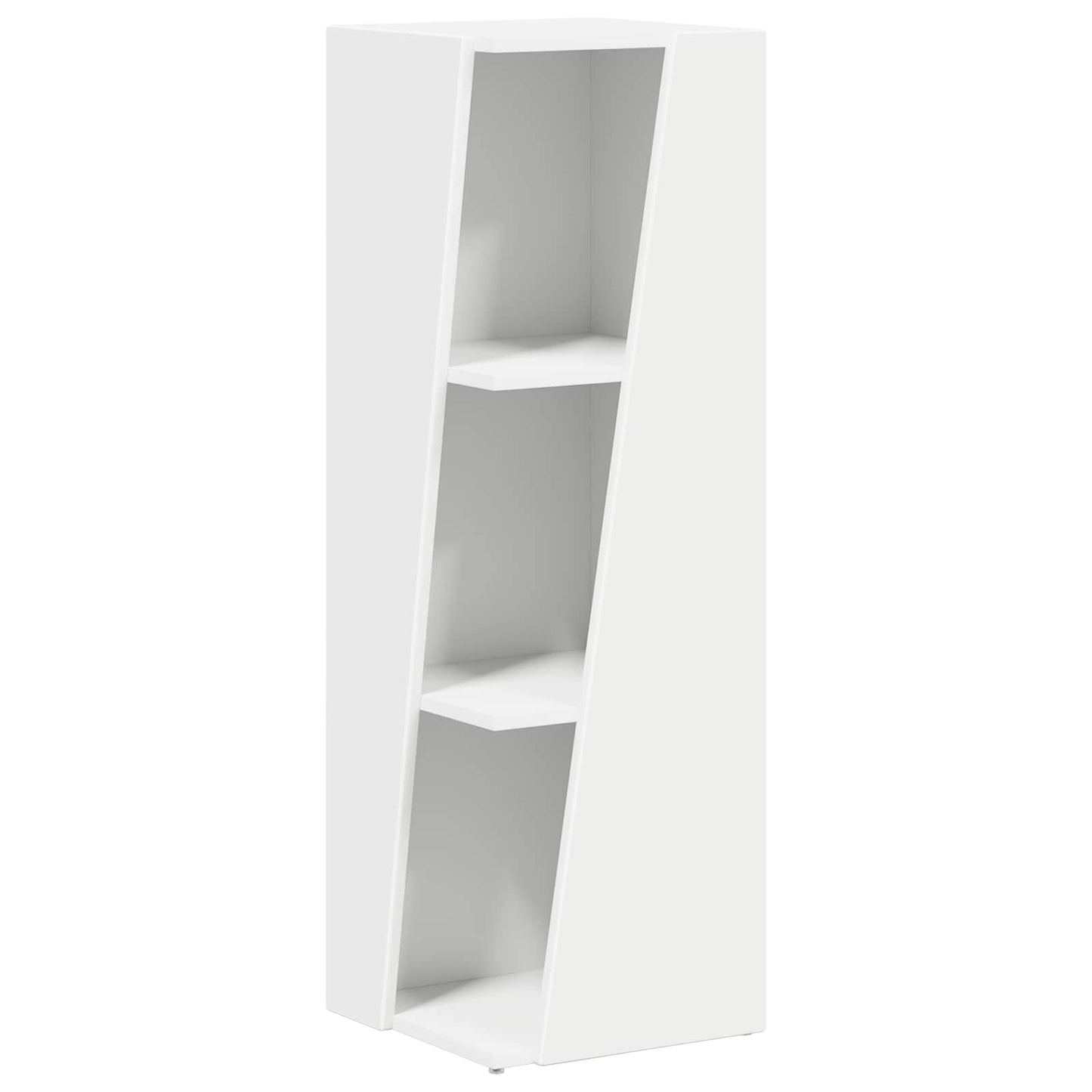 Mensola laterale Bianco 33 x 32 x 100,5 cm Legno multistrato