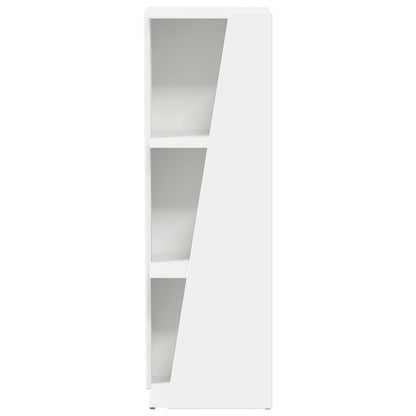 Mensola laterale Bianco 33 x 32 x 100,5 cm Legno multistrato