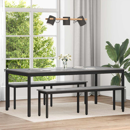 Tavoli da pranzo 2 pcs 200 x 100 x 75 cm Legno multistrato
