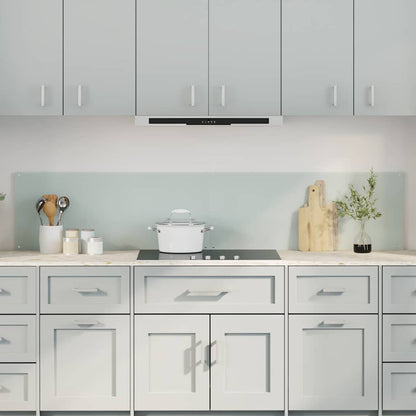 Schienale da cucina 2 pcs Bianco 100 x 40 cm vetro temperato