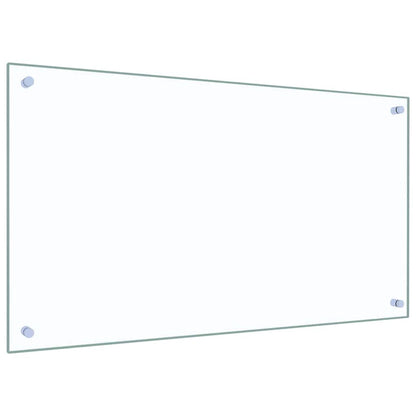 Schienale da cucina 2 pcs Trasparente 90 x 50 cm