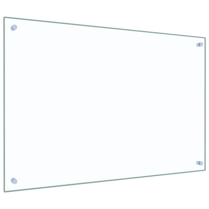 Schienale da cucina 2 pcs Trasparente 90 x 60 cm