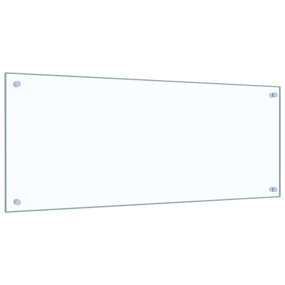 Schienale da cucina 2 pcs Trasparente 100 x 40 cm