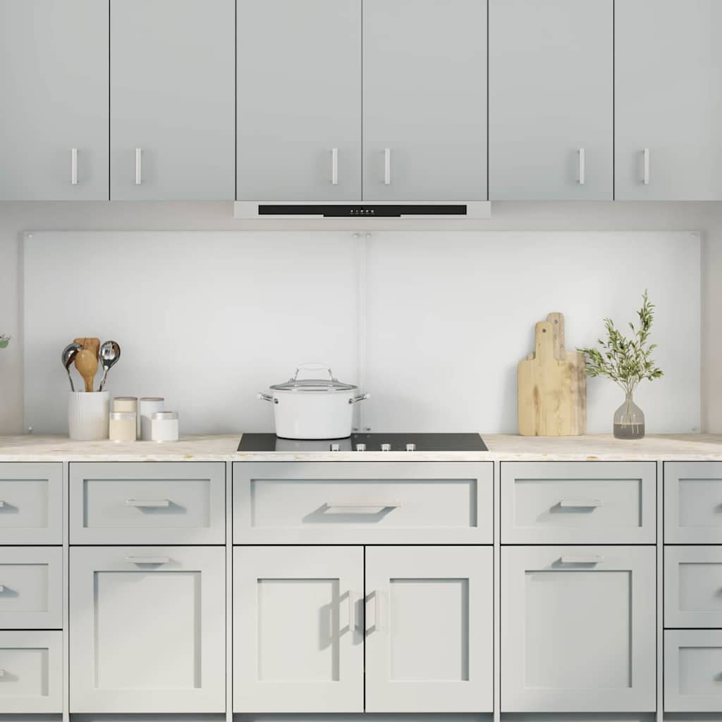 Schienale da cucina 2 pcs Trasparente 100 x 60 cm