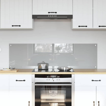 Schienale da cucina 2 pcs Grigio chiaro 70 x 40 cm