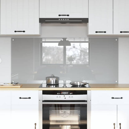 Schienale da cucina 2 pcs Grigio chiaro 70 x 60 cm