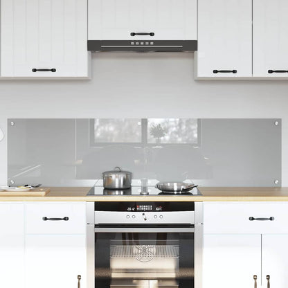 Schienale da cucina 2 pcs Grigio chiaro 80 x 40 cm