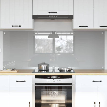 Schienale da cucina 2 pcs Grigio chiaro 80 x 60 cm