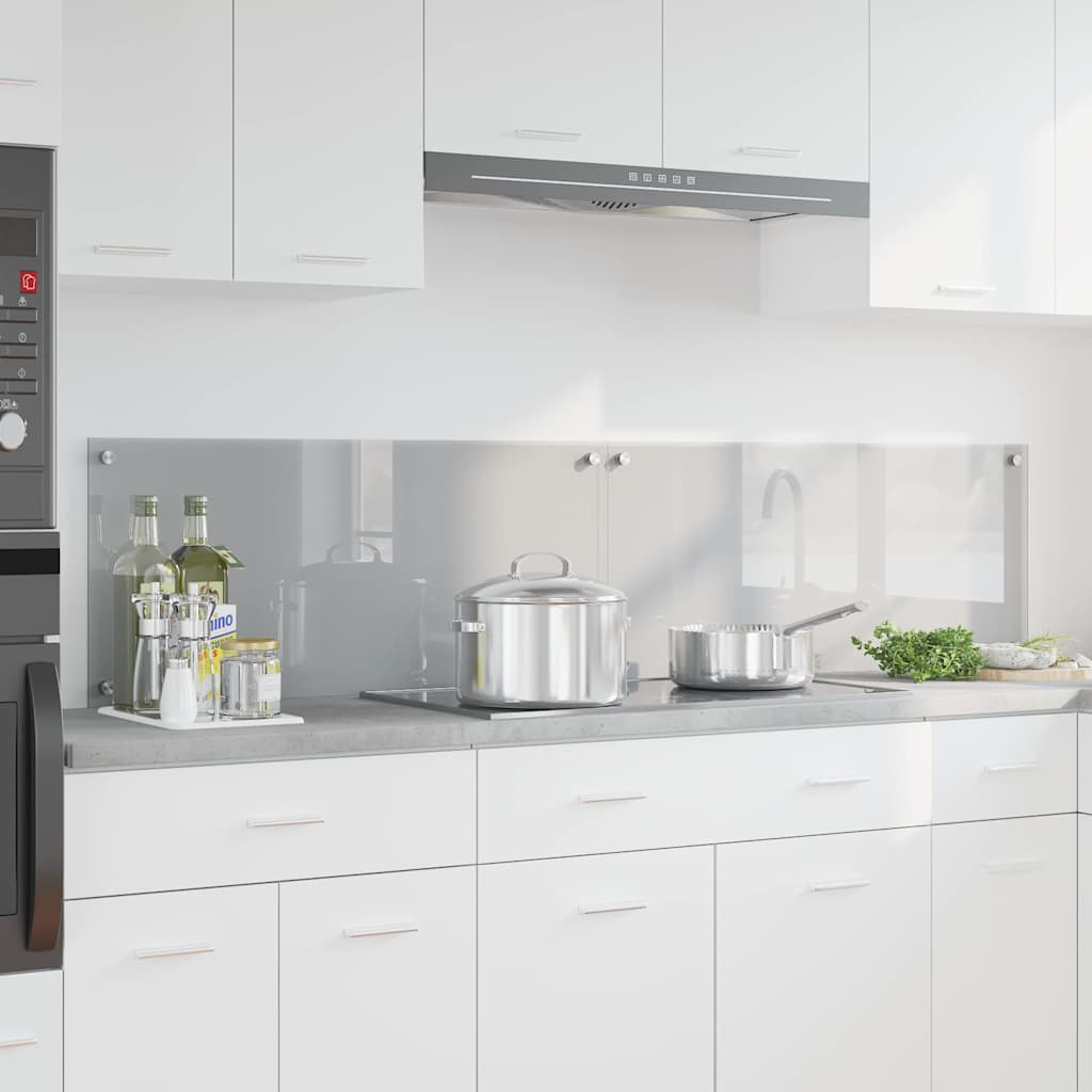 Schienale da cucina 2 pcs Grigio chiaro 90 x 40 cm