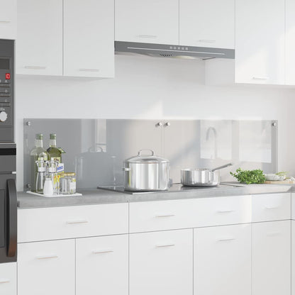 Schienale da cucina 2 pcs Grigio chiaro 90 x 40 cm