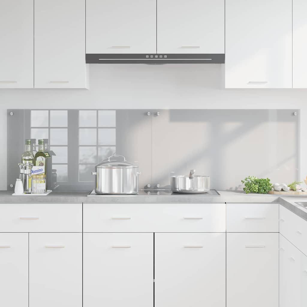 Schienale da cucina 2 pcs Grigio chiaro 90 x 50 cm