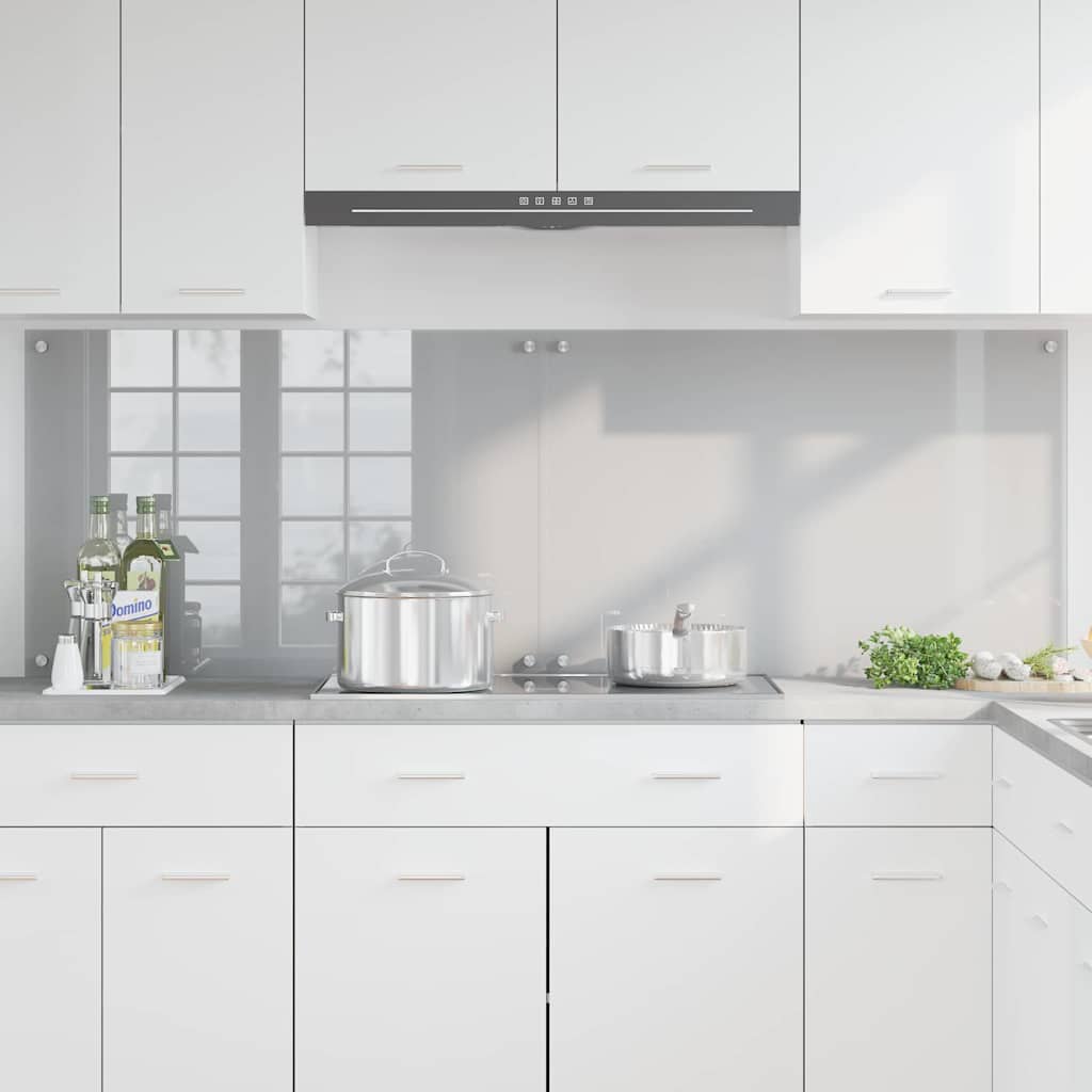 Schienale da cucina 2 pcs Grigio chiaro 90 x 60 cm