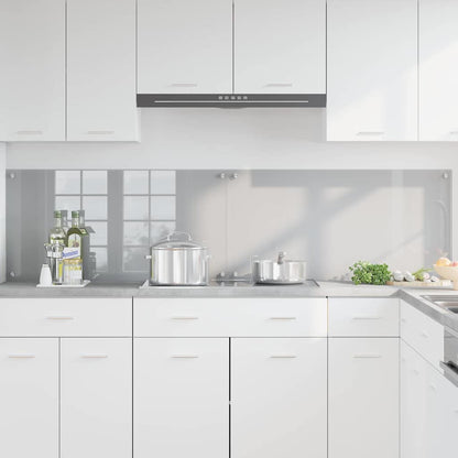 Schienale da cucina 2 pcs Grigio chiaro 100 x 50 cm
