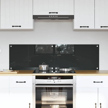 Schienale da cucina 2 pcs Grigio scuro 70 x 40 cm