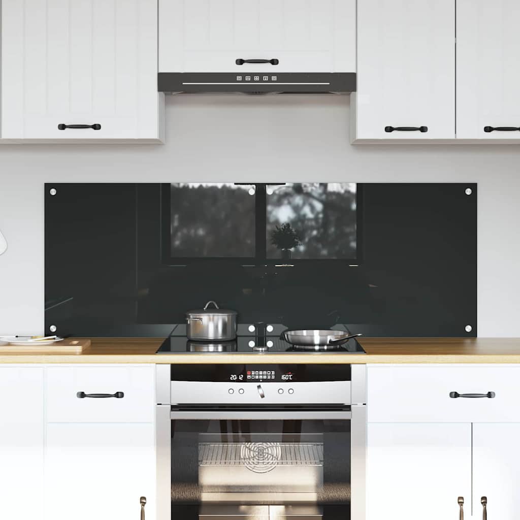 Schienale da cucina 2 pcs Grigio scuro 70 x 50 cm
