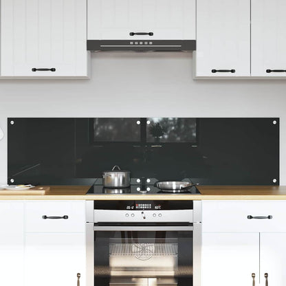 Schienale da cucina 2 pcs Grigio scuro 80 x 40 cm