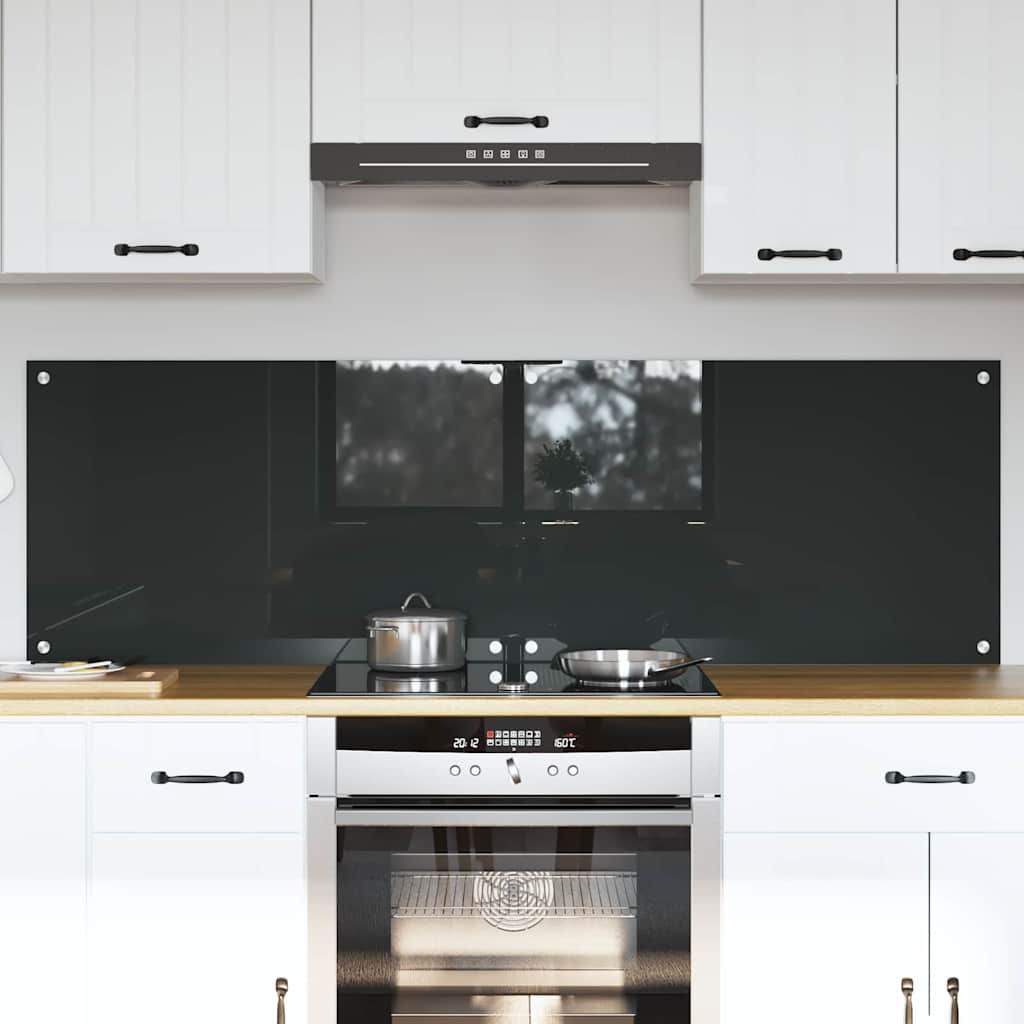 Schienale da cucina 2 pcs Grigio scuro 80 x 50 cm