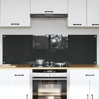 Schienale da cucina 2 pcs Grigio scuro 80 x 50 cm