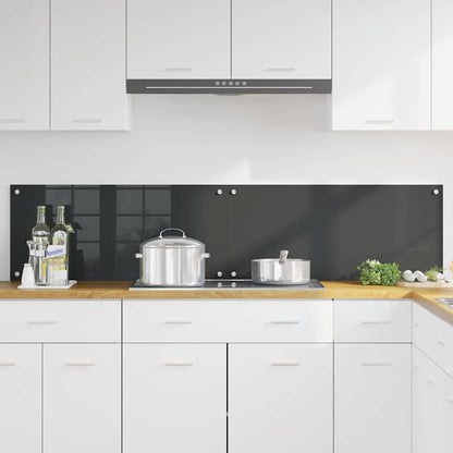 Schienale da cucina 2 pcs Grigio scuro 90 x 40 cm