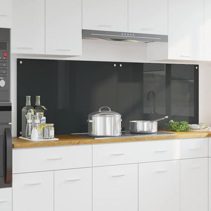 Schienale da cucina 2 pcs Grigio scuro 90 x 60 cm