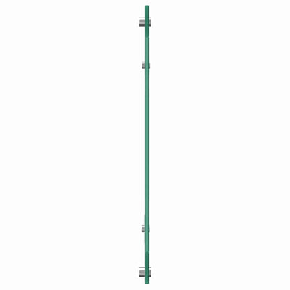 Schienale da cucina 2 pcs Bianco 120 x 40 cm vetro temperato