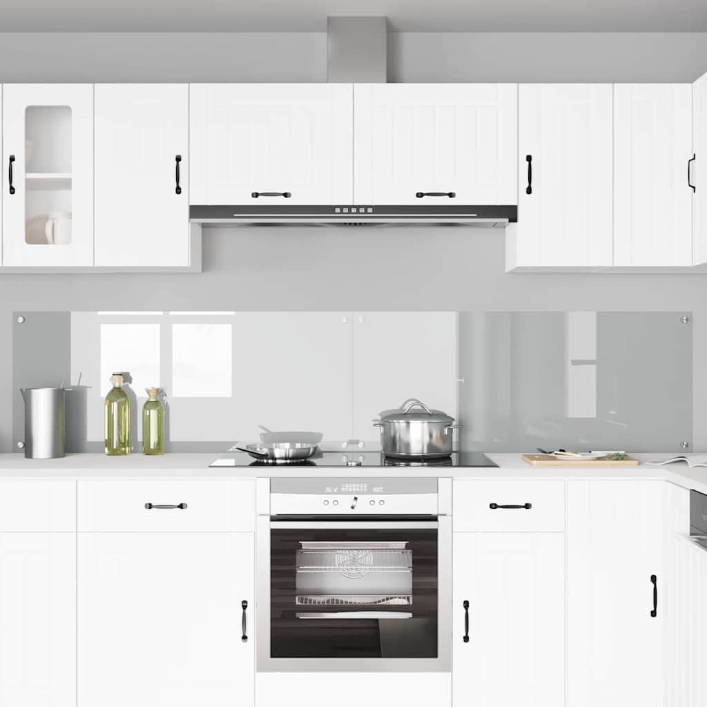 Schienale da cucina 2 pcs Trasparente 120 x 50 cm