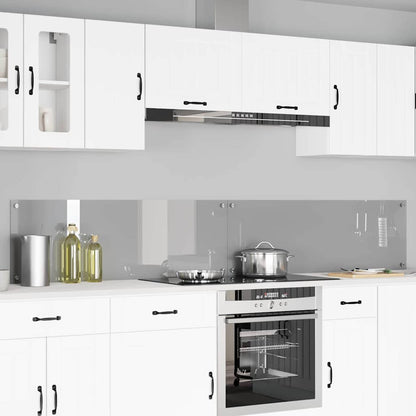 Schienale da cucina 2 pcs Grigio chiaro 120 x 40 cm