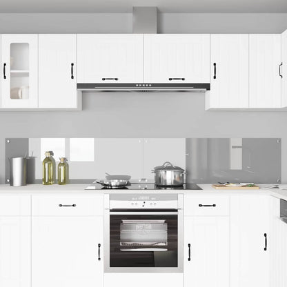 Schienale da cucina 2 pcs Grigio chiaro 120 x 40 cm