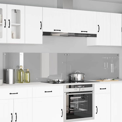 Schienale da cucina 2 pcs Grigio chiaro 120 x 50 cm