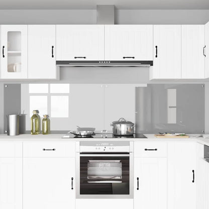 Schienale da cucina 2 pcs Grigio chiaro 120 x 60 cm