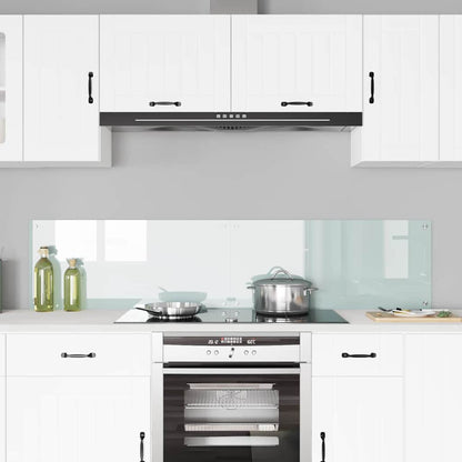 Schienale da cucina 2 pcs Bianco 90 x 40 cm vetro temperato