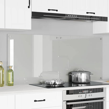 Schienale da cucina 2 pcs Trasparente 70 x 60 cm