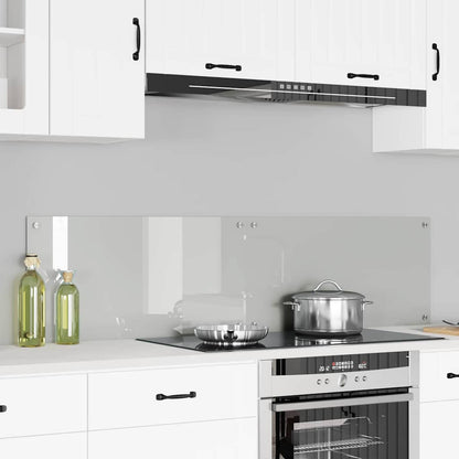 Schienale da cucina 2 pcs Trasparente 80 x 40 cm