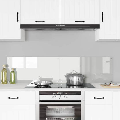 Schienale da cucina 2 pcs Trasparente 80 x 40 cm