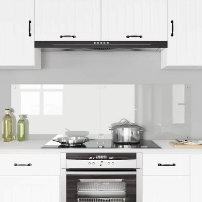 Schienale da cucina 2 pcs Trasparente 80 x 50 cm