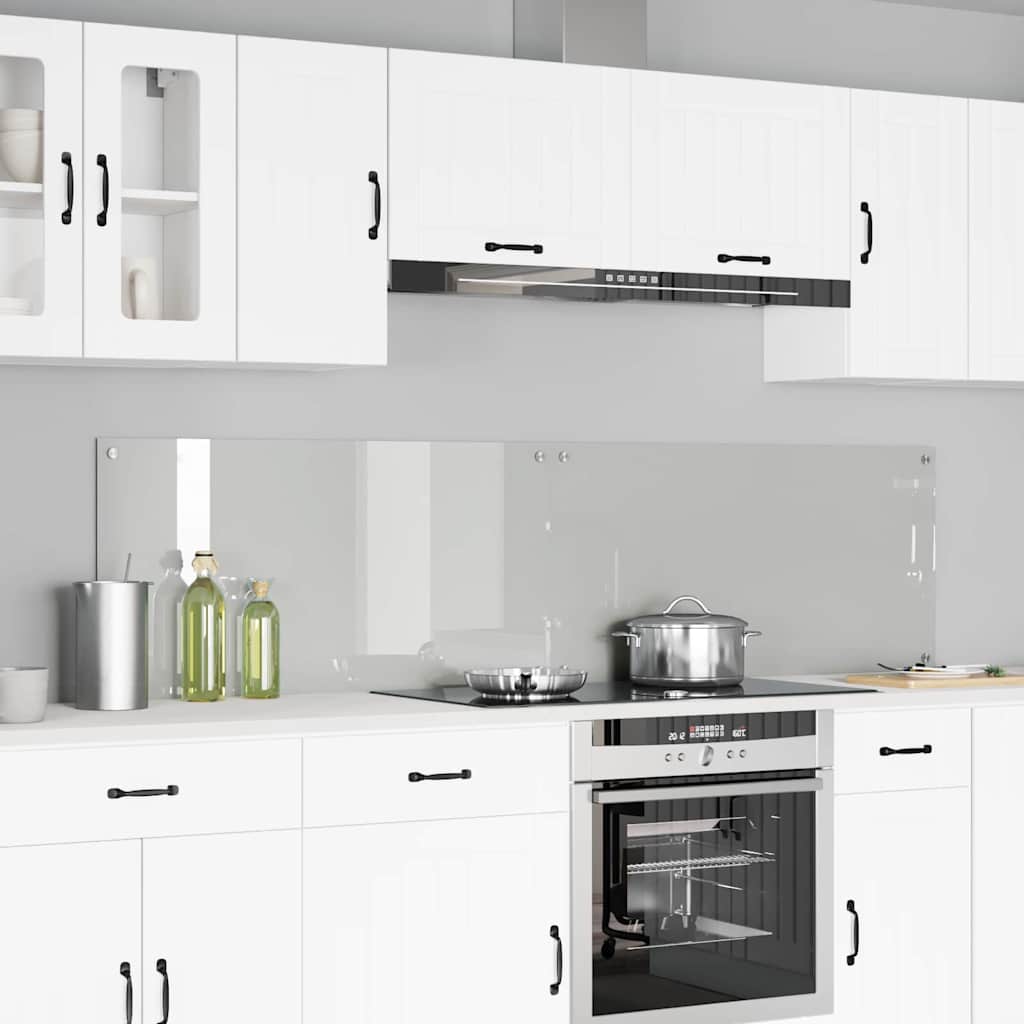 Schienale da cucina 2 pcs Trasparente 100 x 50 cm
