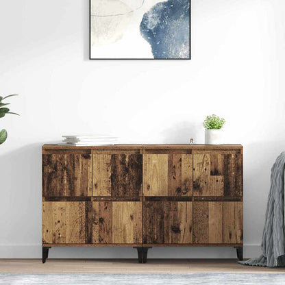 Sideboards 2 pcs Legno vecchio 60 x 35 x 70 cm
