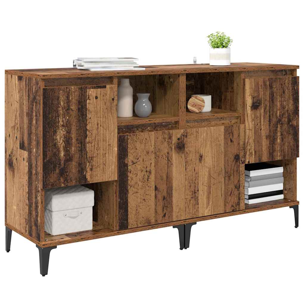 Sideboards 2 pcs Legno vecchio 60 x 35 x 70 cm