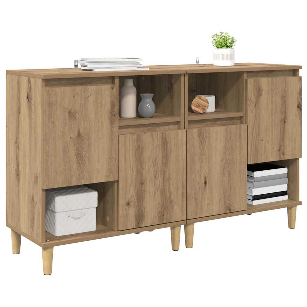 Sideboards 2 pcs Rovere artigianale 60 x 35 x 70 cm