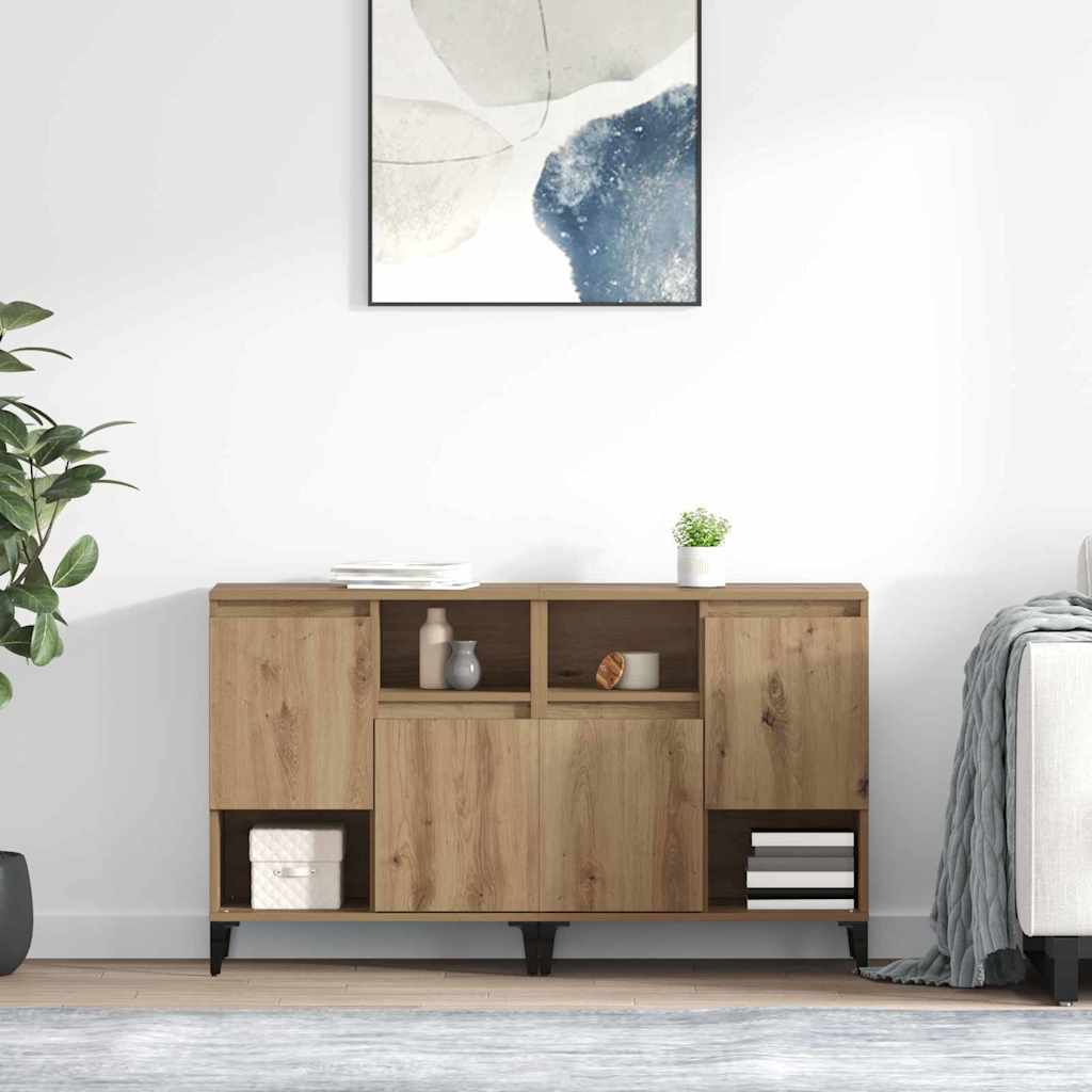 Sideboards 2 pcs Rovere artigianale 60 x 35 x 70 cm